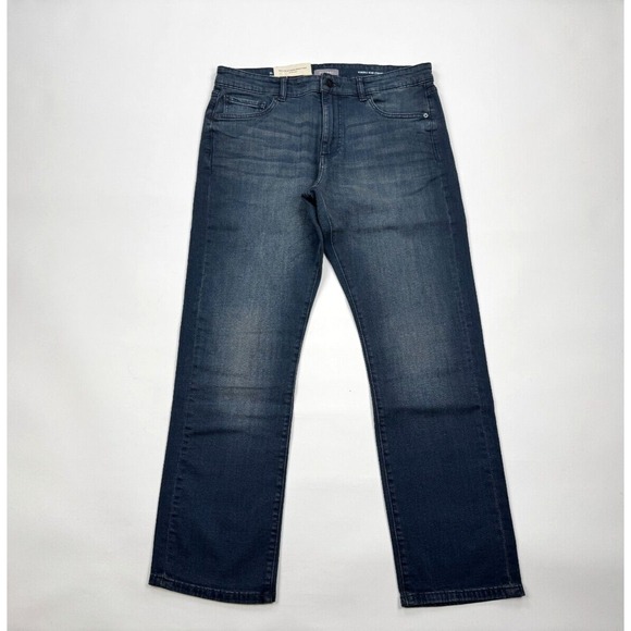 DL1961‎ Performance Russell Slim Straight Jeans Fuel Mens 34 NWT $208 Stretch - Picture 1 of 10